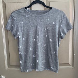 Grey Cat T-shirt